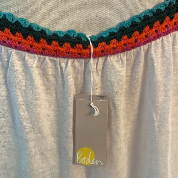 Boden Crocheted Trim Top  - NEW! - Picture 5 of 9